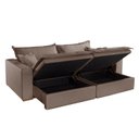 Ver mais imagens de Sofá Retrátil com Baú Ref 47 - 2500-b Messina