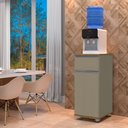 Ver imagem 2 de Suporte Balcão para Cozinha Bebedouro Alaska Porta + Gaveta Cinza Jequitibá