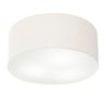 Plafon para Quarto Cilíndrico Sq-3019 Cúpula Cor Branco - 1