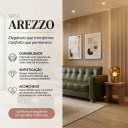 Ver imagem 2 de Sofá 3 Lugares Pés em Madeira Arezzo Sintetico PU D03 - D'Rossi
