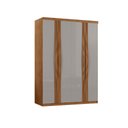 Ver imagem 1 de Guarda Roupa Solteiro Dunas Mdf 4 Portas e 2 Gavetas Moderna
