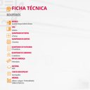 Ver imagem 5 de Guarda Roupa Solteiro Dunas Mdf 4 Portas e 2 Gavetas Moderna