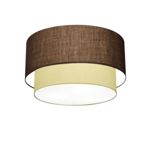 Plafon para Banheiro Cilíndrico Sb-3045 Cúpula Cor Café Bege