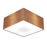 Plafon para Quarto Quadrado Sq-3053 Cúpula Cor Palha - 1