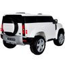 Mini Carro Elétrico Infantil Land Rover Defender Bateria 12v Branco Motorizado Importway Bw-271br Bw - 3