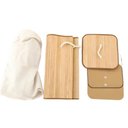 Ver imagem 3 de Cesto Multiuso em Bambu e Linho - Quanhe