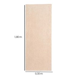 Tapete Passadeira Quarto Sala 50 x 1,80 Classic Creme Perola - 2