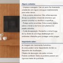 Ver mais imagens de Painel para TV até 65 Polegadas MDF 182CMX217CM Impérium