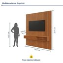 Ver imagem 3 de Painel para TV até 65 Polegadas MDF 182CMX217CM Impérium