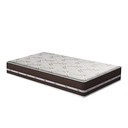 Ver imagem 2 de Box Solteiro Branca com Cabeceira Painel Iris Marrom e o Colchão de Molas Classic Superlastic 88cm