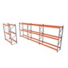 Mini Porta Palete Slim Mini Porta Pallet Slim 180x60 Pallets Conjunto Porta Pallet Bandeja - 1