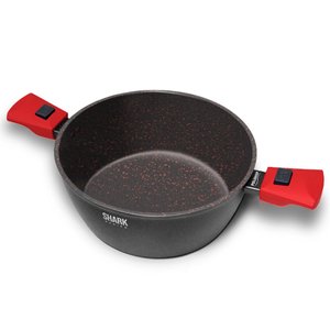 Panela Family Size 24cm Ichef Ultra Polishop Shark Series - Vermelha | Ichef