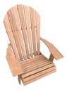 Ver imagem 4 de Cadeira Adirondack sem Pintura P/ Você Pintar Ao Seu Gosto Adirondack sem Pintura