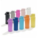 Ver imagem 1 de Garrafa Térmica Tr-006 600ml Aço Inox com Protetor de Silicone:Roxo