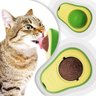 Kit 2 Abacate Brinquedo Gatos com Catnip Erva Gato Natural - 2
