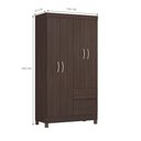 Ver imagem 4 de Guarda Roupa Casal Versa 4 Portas 2 Gavetas MDP Cafe Touch Demóbile
