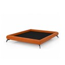 Ver imagem 2 de Cama Casal Japonesa 156cm Pés Alumínio Haru Courino Caramelo - Sallar Home