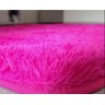 Tapete de Sala Grande Felpudo Macio Luxo 2,0x1,40M Rosa Pink - 2