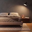 Ver imagem 7 de Cama Base Box Queen Unique 158x198 Sommier Moderno Pés de Ferro Bouclê Capuccino - Desk Design