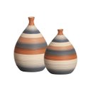 Ver imagem 1 de Vasos Decorativos de Cerâmica Decoração de Sala Mimo Falésias Joelma Decorações