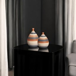 Vasos Decorativos de Cerâmica Decoração de Sala Mimo Falésias Joelma Decorações - 8