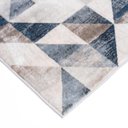 Ver imagem 4 de Tapete para Sala Condor 04 Azul-Cinza 3,00x4,00M - Edantex