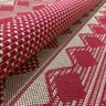 Tapete Lancer Sisal Sisllê S-557 1,0x1,5M Vermelho Bege - 6