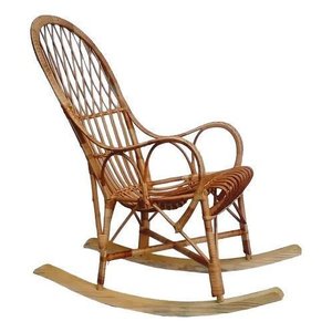 Cadeira de Balanço em Vime