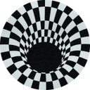 Ver imagem 1 de Tapete Capacho 3d Ilusão 100x100 Reciclado