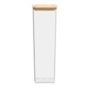 Ver imagem 2 de Pote Hermético Quadrado Modo Bambu Cristal 1,8 Litro - Coza