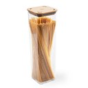 Ver imagem 4 de Pote Hermético Quadrado Modo Bambu Cristal 1,8 Litro - Coza