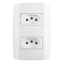 Ver imagem 2 de Tomada Monobloco 2t Separadas 20a 250v Branca Ilumi 80121