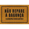 Tapete Capacho - Bagunça Dos Gatos - 1