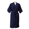 Roupão Atoalhado 100% Algodão Tamanho Unico Dianneli:Azul Marinho - 1