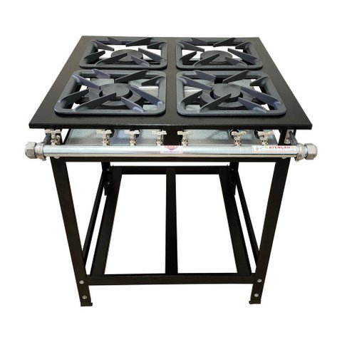 Fogão 4 Bocas Baixa Pressão Linha Diamond Cefaz CFZD-015