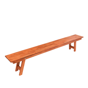 Banco com Pés Dobráveis 27cm X 240cm X 45cm Ecogrands Jatobá