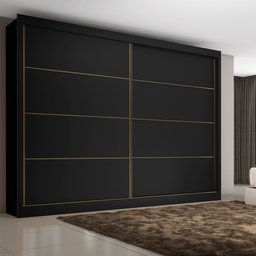 Guarda Roupa Sevilha 2 Portas Mdf - Mademarcs - 2