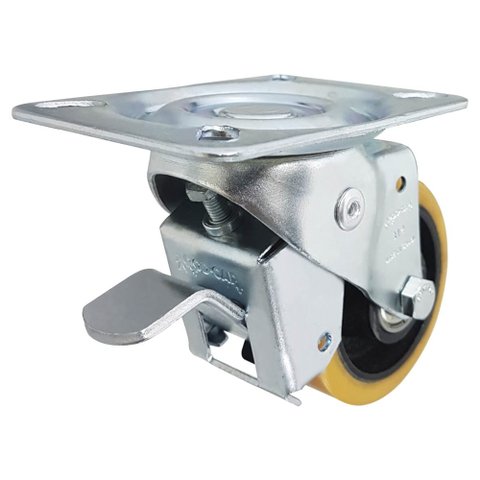Rodízio Giratório com Base 170 Kilos GLROA 312 UFK - 121649 - ROD-CAR
