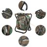 Cadeira Mochila Banqueta Bolsa Semi Termica Banco Dobravel Pesca Acampamento Pescaria Camping Praia  - 4