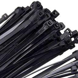 100 Enforca Gato Fita Lacre Nylon 3.6x150mm Cinta Plástica - 3