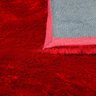 Tapete Gold Shaggy 09 Vermelho -1,50 x 2,00 - Edantex - 6