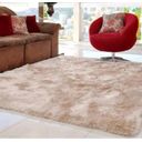 Ver imagem 1 de Tapete Passadeira Felpudo Bege Mesclado 0,60 x 2,00 Metros