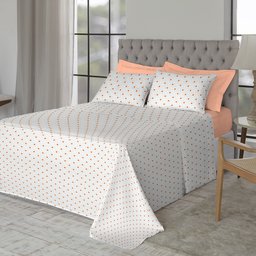 Jogo de Cama King Size 180 Fios Fiori - Lara (7817) - 4
