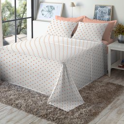 Jogo de Cama King Size 180 Fios Fiori - Lara (7817) - 2