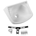 Ver imagem 2 de Pia Lavatório Plástico 36CMX26CM 3 L Astra Branco
