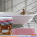 Ver imagem 3 de Toalha de Piso Felpuda Prime Jacquard 50x70cm - Wp Connect - Branco