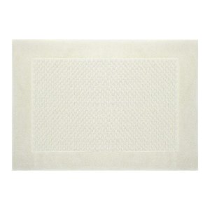 Toalha de Piso Felpuda Prime Jacquard 50x70cm - Wp Connect - Creme