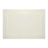 Toalha de Piso Felpuda Prime Jacquard 50x70cm - Wp Connect - Creme - 1