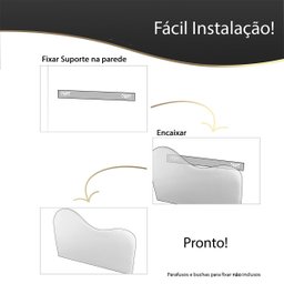 Cabeceira Led Orgânica 160cm Casal Queen Painél para Cama Box Bouclé Serena - 5