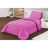 Edredom Star Soft Solteiro Paris Soft Dupla Face Pink - 1
